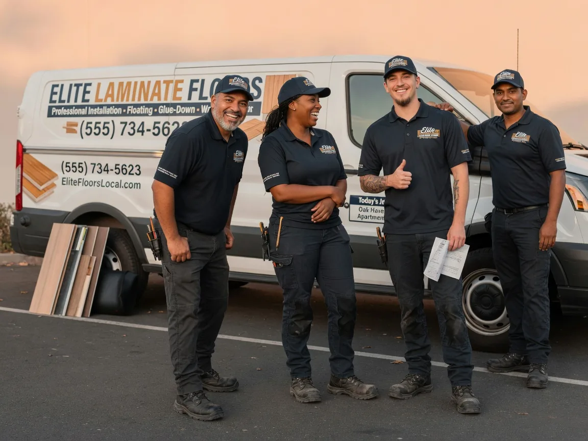 Laminate flooring installation company in Dike, IA